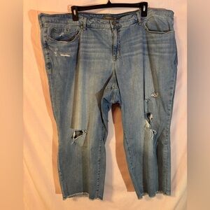 Torrid Crop Boyfriend Vintage Stretch